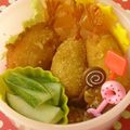 ママフィオ's cooksnap of when they made かさましエビフライ　海老コロッケ　お弁当.