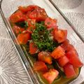 Faiza's cooksnap of when they made ズッキーニとトマトのバルサミコサラダ.