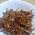 水ようかん。's cooksnap of when they made 皮剥き・アク抜き不要！きんぴらごぼう.