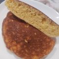 ABOママ☆'s cooksnap of when they made 餅の力！？膨らむホットケーキ.