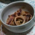 かんちゃ♪'s cooksnap of when they made サトイモとイカの煮物.