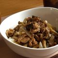 かやのはづき's cooksnap of when they made 豚バラ＆茄子＆新玉葱の甘辛丼.