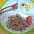 しずかにして's cooksnap of when they made これで大きくなりました！朝のソーセージ飯.