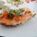 hawaiisunny's cooksnap of when they made スモークサーモンとクリームチーズ LOX.