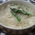 ぽんっ！'s cooksnap of when they made アスパラガスの洋風おじや.