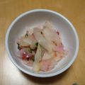 おけいはん０９１３'s cooksnap of when they made 大根の梅じゃこ和え.