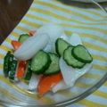 そめはる's cooksnap of when they made 塩麹でべったら漬け風お漬物.