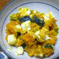 B子chan's cooksnap of when they made お弁当に★即効★カボチャのクリチ和え～.