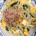 しゅんのいちごまま's cooksnap of when they made 塩麹であっさりニラ玉焼きうどん★.