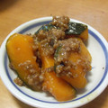 このみん家's cooksnap of when they made 超簡単..丼で.12分.かぼちゃそぼろ煮.