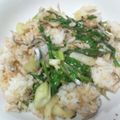 えみ0131's cooksnap of when they made セロリとじゃこの柚子こしょご飯。.