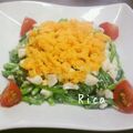 Ｒica's cooksnap of when they made 華やか♪ほうれん草のたまごサラダ.