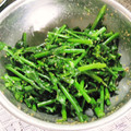 sweethazu's cooksnap of when they made 旬な菜の花、柚子こしょう練りごま和え.