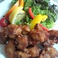 るぅたんmama's cooksnap of when they made ★唐揚げＤｅ彩りサラダ★.