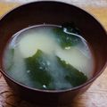 プルンバゴ's cooksnap of when they made 里芋とワカメのお味噌汁.