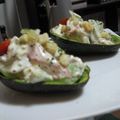 しんぴー's cooksnap of when they made アボガドとカニの☆カップサラダ☆.