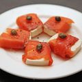 マユガリータ's cooksnap of when they made すごくおいしい！スモークサーモンやっこ♪.