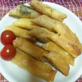 Candy°'s cooksnap of when they made お弁当に♪ちくわで磯部風春巻.