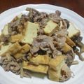 gogocotton's cooksnap of when they made 厚揚げときのこのオイスター炒め.