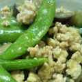 noonmoon's cooksnap of when they made 茄子と鶏ひき肉のカレー炒め♪.