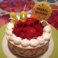 ペロにゃむ's cooksnap of when they made ストロベリーレアチーズケーキ.