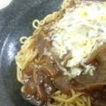 みいのtkm's cooksnap of when they made 余ったハヤシライスで焼きそば★.