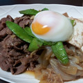 ぽっこりーな☆'s cooksnap of when they made 牛皿～すき焼き風おかず皿.