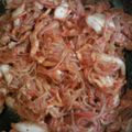 自由男神's cooksnap of when they made 糸こんキムチ炒め.