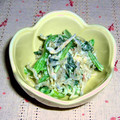 のんのん_mom's cooksnap of when they made ✿ほうれん草とじゃこの❀柚子胡椒マヨ✿.