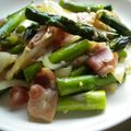 でかおちば's cooksnap of when they made 塩麹で★ベーコンとアスパラのソテー★.