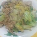 masumin110's cooksnap of when they made 豚肉とキャベツのみそ炒め.