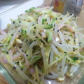 おみなち's cooksnap of when they made もやしときゅうりハムの酢の物.