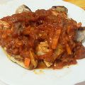 acpcpllte's cooksnap of when they made 鶏ムネ肉のトマトソース添え.