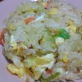 runinchef's cooksnap of when they made 鮭とレタスのチャーハン.