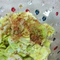 kirakira76's cooksnap of when they made キャベツのマヨわさびごま風味和え.