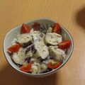 もんしゅしゅ's cooksnap of when they made ☆ﾏｼﾞうま!!簡単ﾅｽ玉サラダ★.