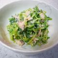 yummysunny's cooksnap of when they made 豆苗とツナのピリ辛サラダ.