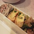 ぬかり's cooksnap of when they made きぬさやベーコンの卵焼き　お弁当のおかず.