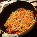 くるリくら's cooksnap of when they made ちょっと甘めの☆きんぴらごぼう♪　.