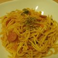 晴れ女☆夏女's cooksnap of when they made 子供が食べやすいナポリタン.