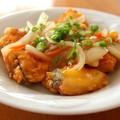 ria･ria's cooksnap of when they made 鱈のから揚げ♪甘酢ねぎソース.