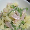 宮っち☆'s cooksnap of when they made 絹さやとじゃがいものサラダ.