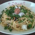 しらたまいちご's cooksnap of when they made 簡単♪梅と大根おろしの冷製パスタ.