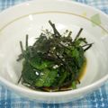 chieko333's cooksnap of when they made ほうれん草と海苔のおひたし.