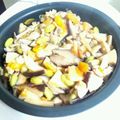 まぁ☆うー's cooksnap of when they made 炊飯器で中華おこわ.