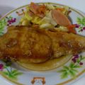 柊chan's cooksnap of when they made タレが自慢です♪豚の生姜焼きステーキ☆.