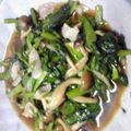 Linlyn's cooksnap of when they made 小松菜のオイスターソース炒め.