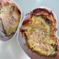 Linlyn's cooksnap of when they made ★新玉ねぎと茄子のオイマヨ焼き★.
