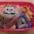 涼々のママ's cooksnap of when they made キャラ弁　カレーパンマン.