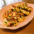 マッハママ's cooksnap of when they made おさかなソーセージとはんぺんのふわふわ焼.
